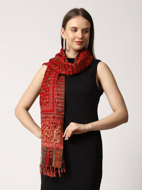 Women's Jamawar Wool Stole